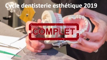 Cycle long Dentisterie Esthétique 2019